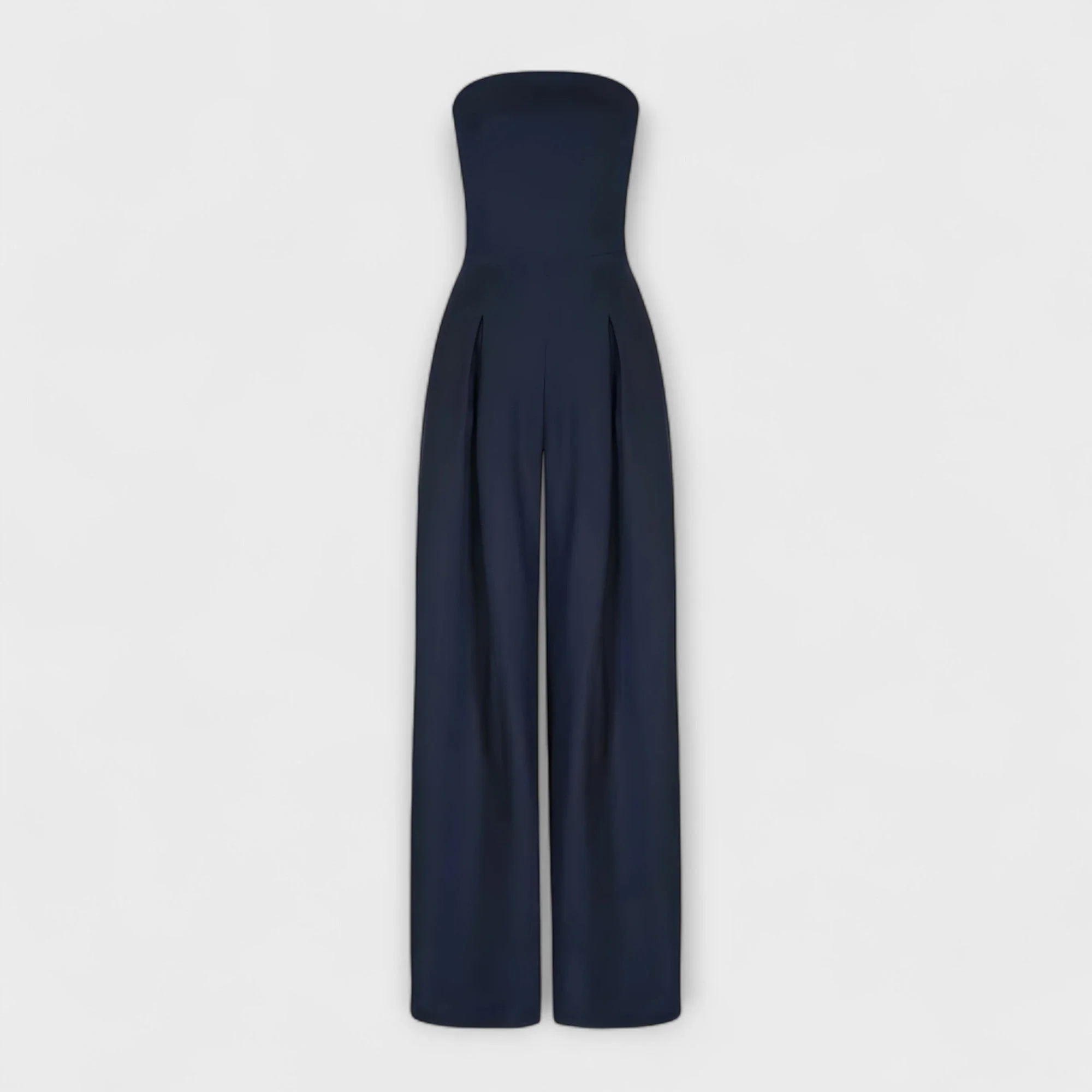 Women's Strapless Wide-Leg Jumpsuit for Elevated Evening Style - Image 4
