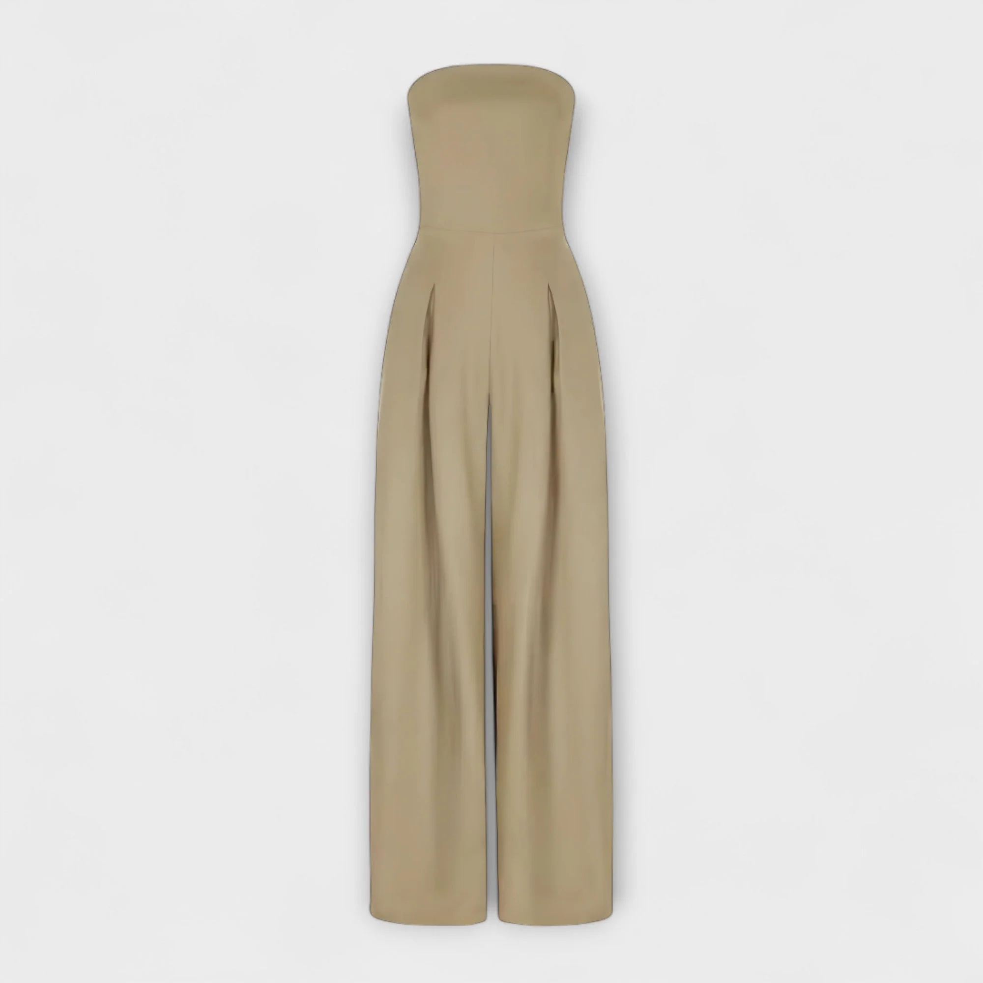 Women's Strapless Wide-Leg Jumpsuit for Elevated Evening Style - Image 9