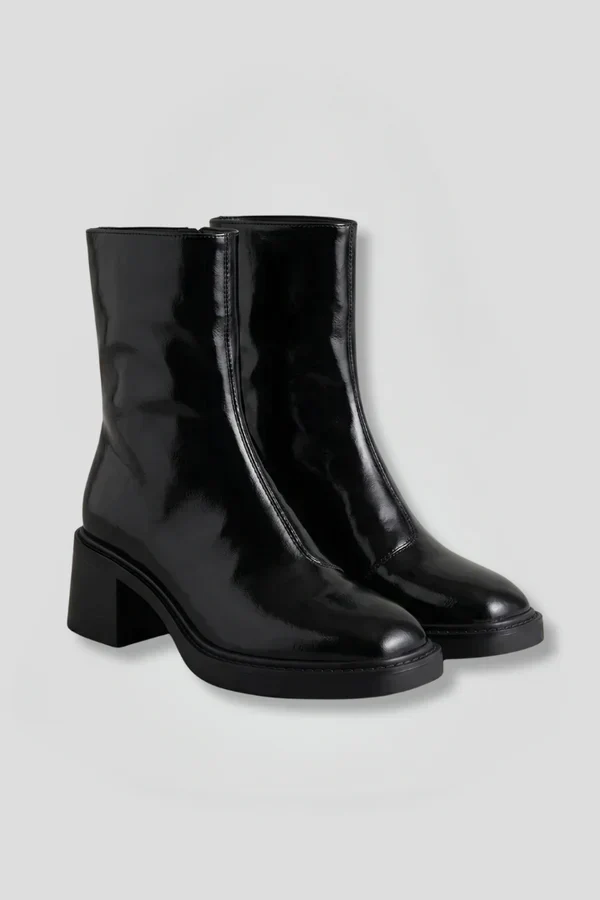 Women's Ankle Boots with Side Zipper Closure for Fall