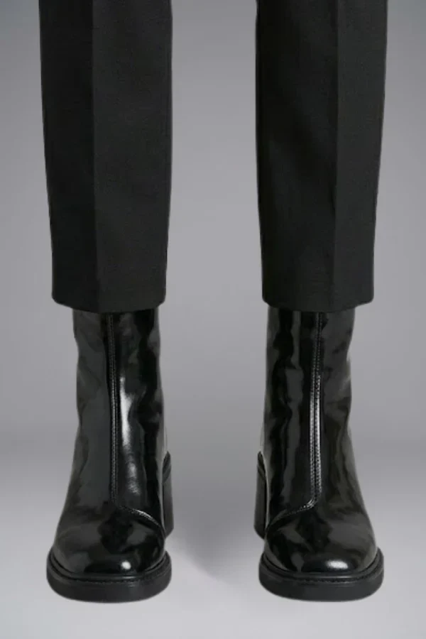 Women's Ankle Boots with Side Zipper Closure for Fall - Image 3