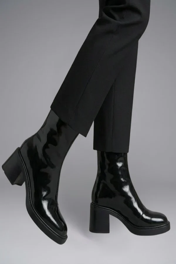 Women's Ankle Boots with Side Zipper Closure for Fall - Image 5