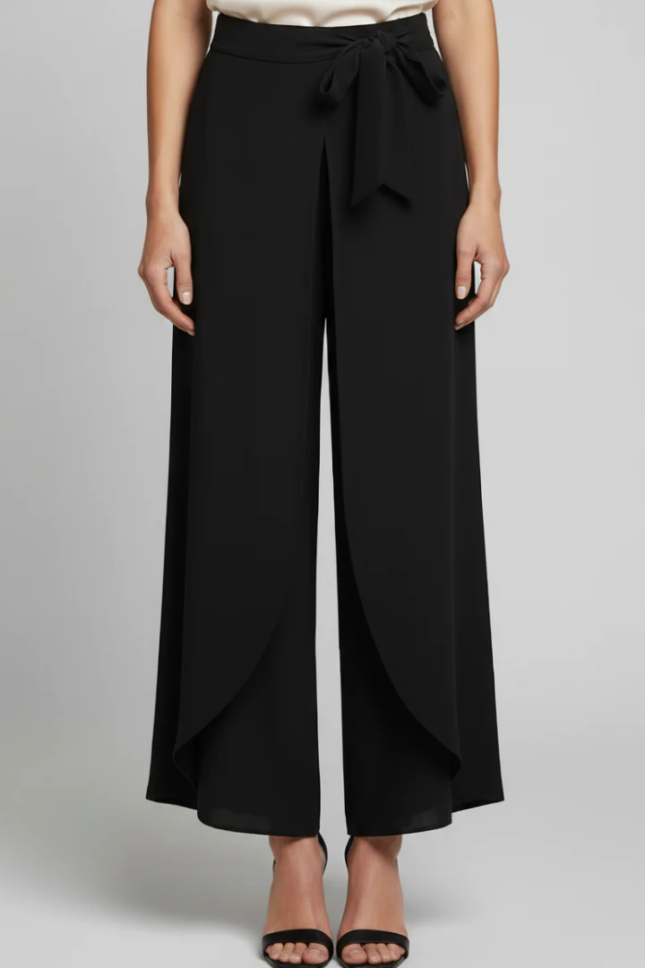 Women’s Trousers with Tie Waist and Wide Legs - Image 10